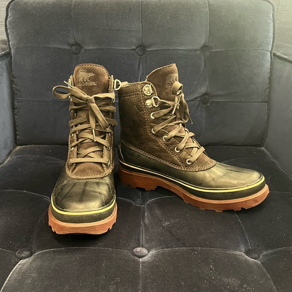 Sorel Mens Brown Caribou Storm Boot